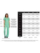 DK616 Safari Pop Dickies Women's Print Scrub Top