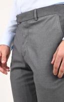 Dobell Grey Suit Trousers