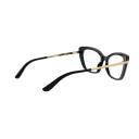 Dolce & Gabbana DG3325 Eyeglasses 3244 Top Black/Leo Brown/Black