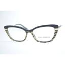 Dolce & Gabbana DG3325 Eyeglasses 3244 Top Black/Leo Brown/Black