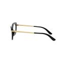Dolce & Gabbana DG3325 Eyeglasses 3244 Top Black/Leo Brown/Black