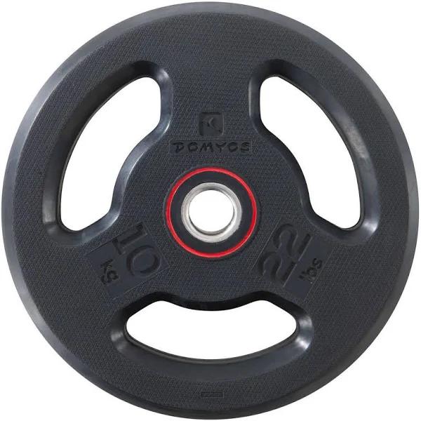 Domyos 10kg Rubber Weight Plate