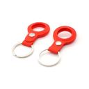 Doormoon Rubber Key Ring For Airtag - 2pcs Black