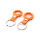 Doormoon Rubber Key Ring For Airtag - 2pcs Black