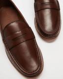 Double Oak Mills - Men's Brown Loafers - Penny Loafers - Size 8 at The Iconic