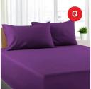 Double Size Pistachio Color Poly Cotton Fitted Sheet + Pillowcase