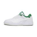 Doublecourt Unisex Sneakers in White/Archive Green, Size 5.5 by Puma