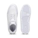 Doublecourt Unisex Sneakers in White/Cool Light Gray, Size 11.5 by Puma