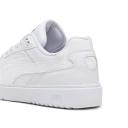 Doublecourt Unisex Sneakers in White/Cool Light Gray, Size 11.5 by Puma