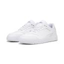 Doublecourt Unisex Sneakers in White/Cool Light Gray, Size 14 by Puma