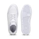 Doublecourt Unisex Sneakers in White/Cool Light Gray, Size 5 by Puma