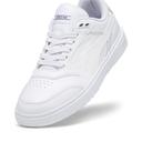 Doublecourt Unisex Sneakers in White/Cool Light Gray, Size 5 by Puma