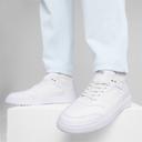 Doublecourt Unisex Sneakers in White/Cool Light Gray, Size 5 by Puma