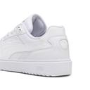 Doublecourt Unisex Sneakers in White/Cool Light Gray, Size 5 by Puma
