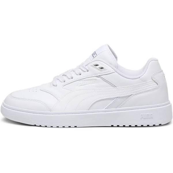 Doublecourt Unisex Sneakers in White/Cool Light Gray, Size 5 by Puma