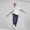 Downtown Graphic T-Shirt Men in White, Size Large, Cotton/Polyester by Puma