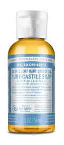Dr Bronner Organic Baby Castile Liquid Soap 118ml