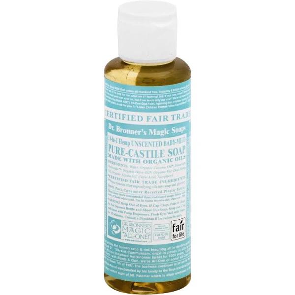 Dr Bronner Organic Baby Castile Liquid Soap 118ml