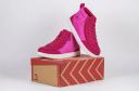 Dr High Top (Kids) - Pink Print, US 4 / Wide