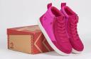 Dr High Top (Kids) - Pink Print, US 4 / Wide