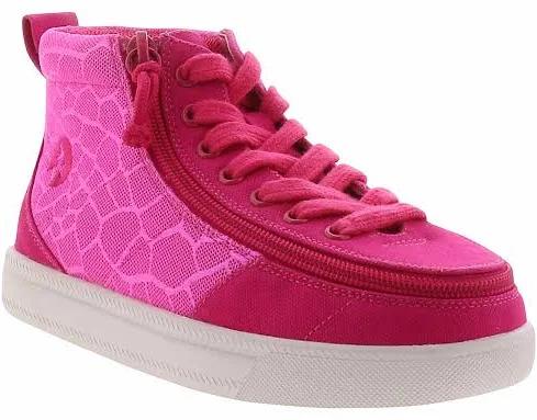 Dr High Top (Kids) - Pink Print, US 4 / Wide