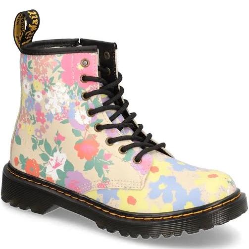 Dr Martens 1460 Hydro Floral Mash Up Junior Boots - US 3