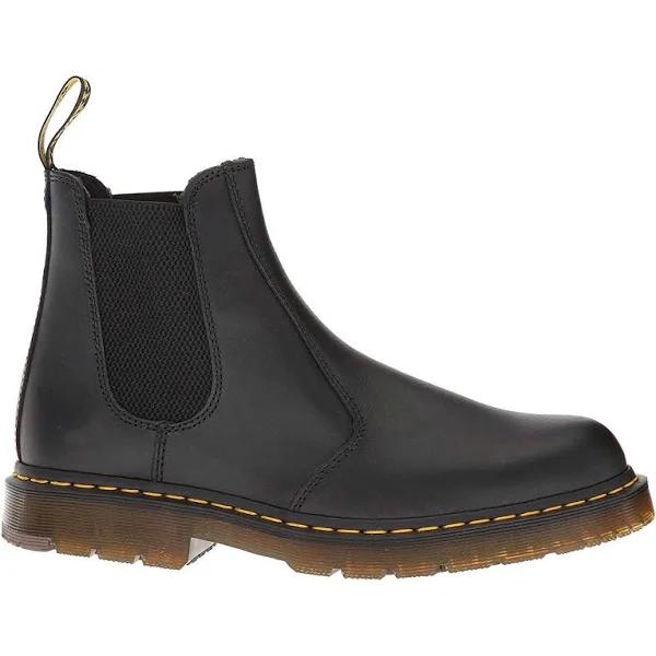 Dr Martens 2976 Mens Leather Slip Resistant Chelsea Boots Black: UK 8