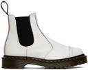 Dr Martens 2976 Quad Platform Chelsea White Size 12 - Platypus | AfterPay Available