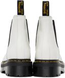 Dr Martens 2976 Quad Platform Chelsea White Size 12 - Platypus | AfterPay Available