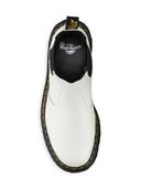 Dr Martens 2976 Quad Platform Chelsea White Size 12 - Platypus | AfterPay Available