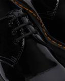 Dr. Martens Black Patent 1461 Quad Platform Derbys