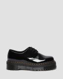 Dr. Martens Black Patent 1461 Quad Platform Derbys