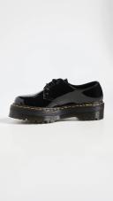 Dr. Martens Black Patent 1461 Quad Platform Derbys