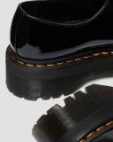Dr. Martens Black Patent 1461 Quad Platform Derbys