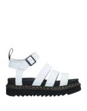 Dr Martens Blaire Sandals | White Patent
