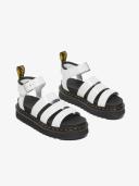 Dr Martens Blaire Sandals | White Patent
