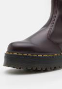 Dr. Martens Burgundy 2976 Quad Chelsea Boots