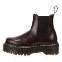 Dr. Martens Burgundy 2976 Quad Chelsea Boots