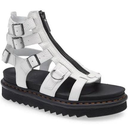 Dr Martens Olson White Sandals