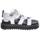 Dr. Martens White Nartilla Sandals