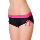 Dragonfly Emily Pole Shorts Grey Melange / Black / M
