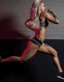 Dragonfly Hot Pants Grey Melange / Black / M