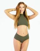 Dragonfly Hot Pants Khaki / L
