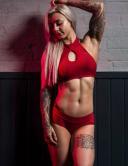 Dragonfly Hot Pants Red / S