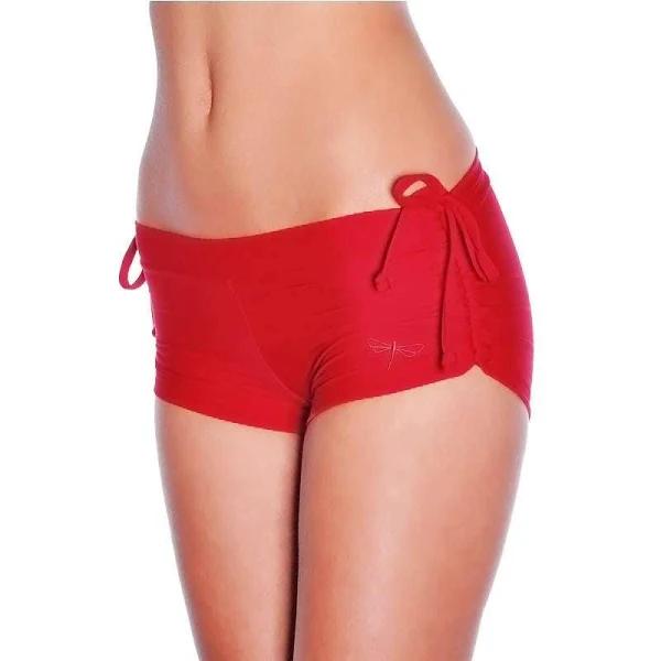 Dragonfly Michelle Yoga Shorts Red / Xs