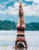Dragonfly Vera Pole Shorts Ruby / Xs