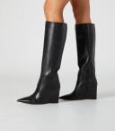 Drake Black Como Calf Boots | Boots | Tony Bianco Black Como / 6