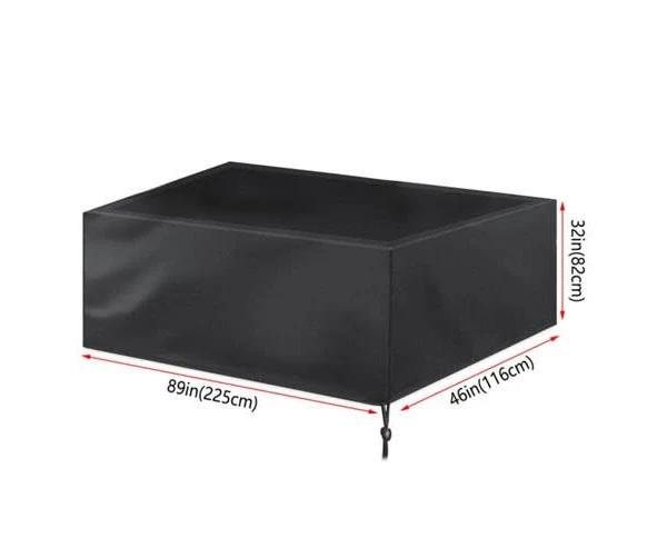Drawstring Fitted Dustproof Water Resistant Billiard Pool Table Cover