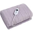 Dreamaker Coral Fleece Heated Throw - Classic Blue