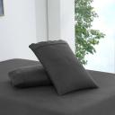 Dreamaker Micro Flannel Sheet Set Super King Bed Rust